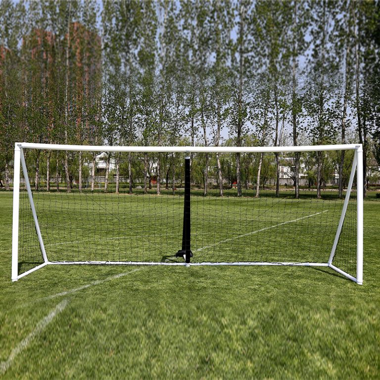 Eco Walker Inflatable Soccer Goal with Net, CarryingBag, Two Way Pump, Set Up in 30Seconds, Safe Durable and Portable for Kids and Training (16' x 7')