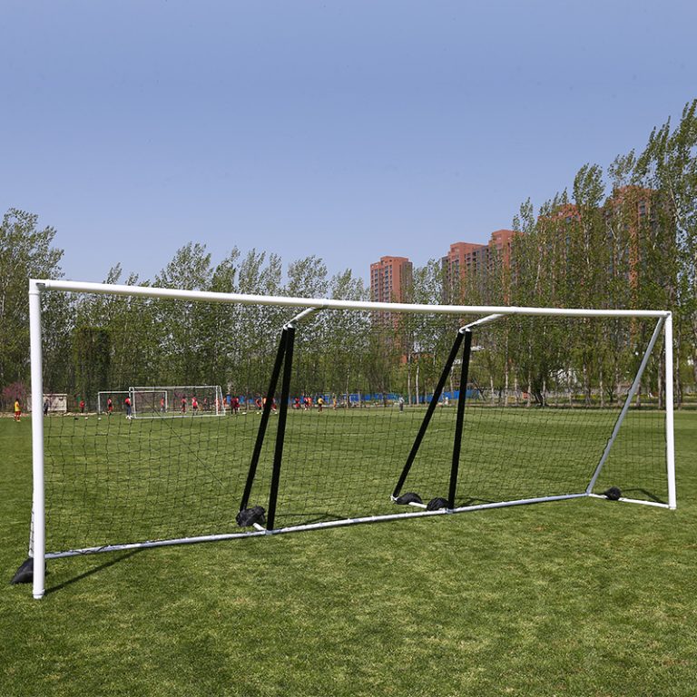 EcoWalker 24'x8' Full-Size Professional Stadium Goal | Tournament Standard