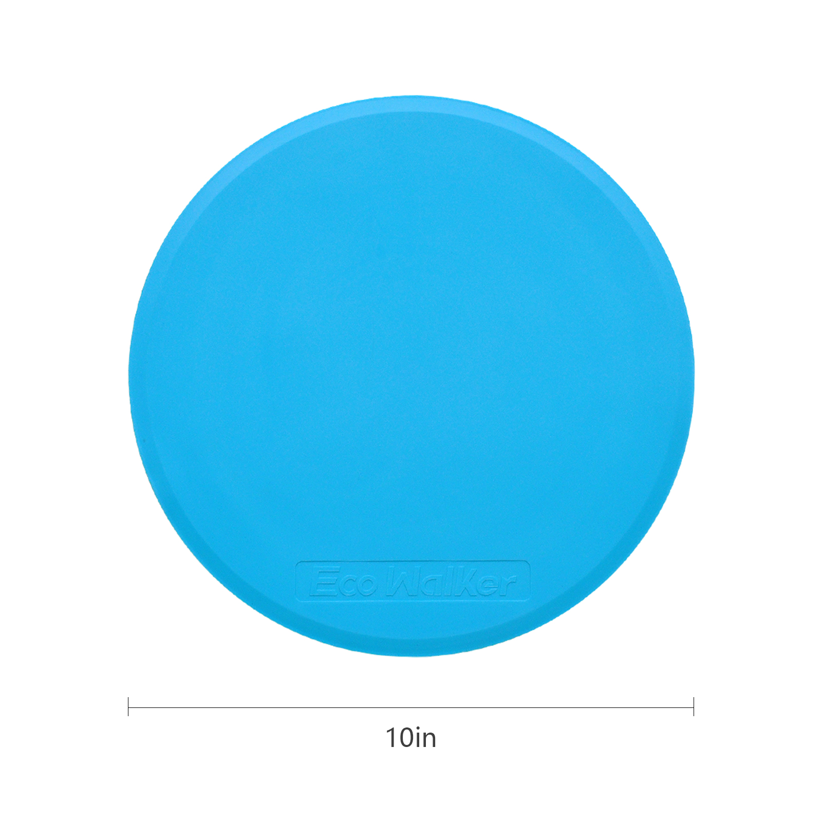 Marcadores numerados 25 cm, 1–10 — azul, pack de 10 con bolsa