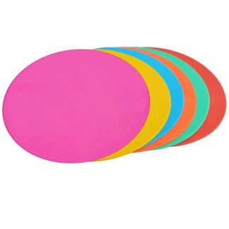 EcoWalker 8" Plain Spot Markers — Multi-Color 6-Pack